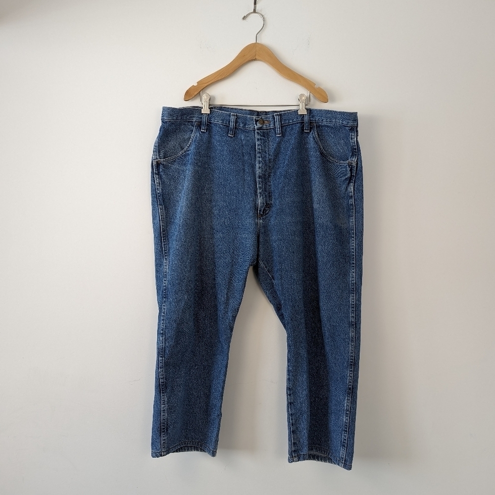 Rustler Men's Classic Straight Leg Denim Jeans - Size 30W 30L